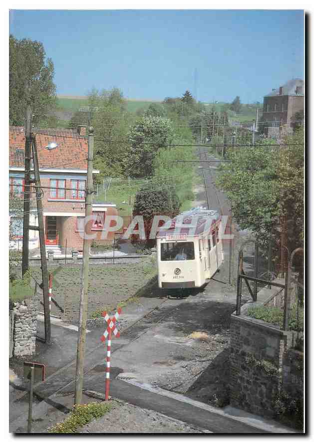 CPM Autorail art à Lobbes 