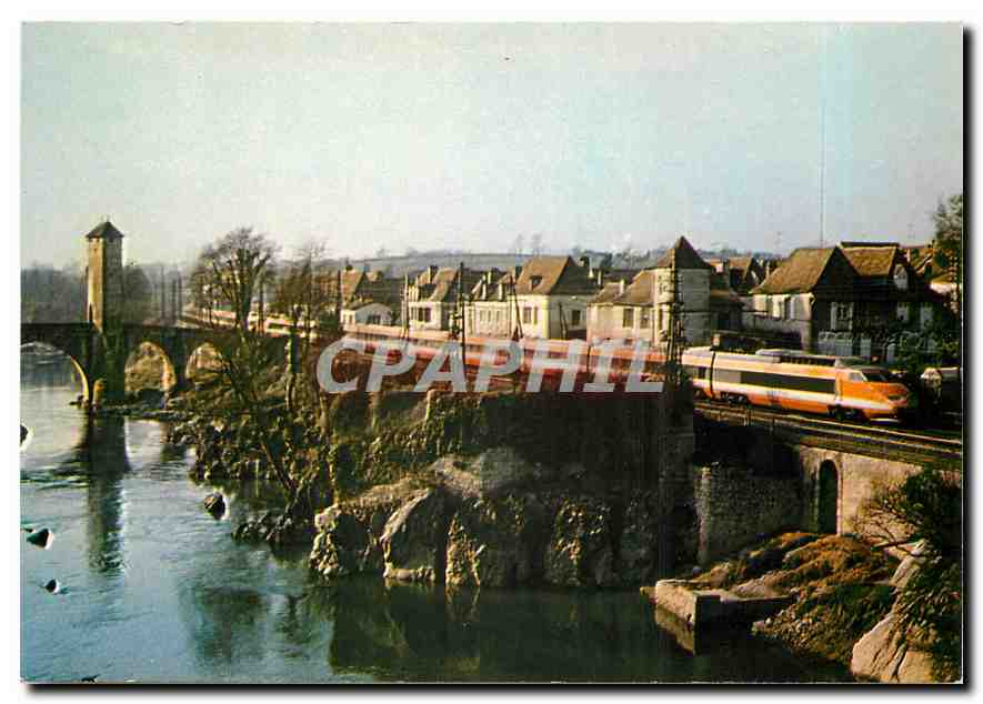 CPM Gave de Pau en direction de Lourdes en essai 26 février 1979