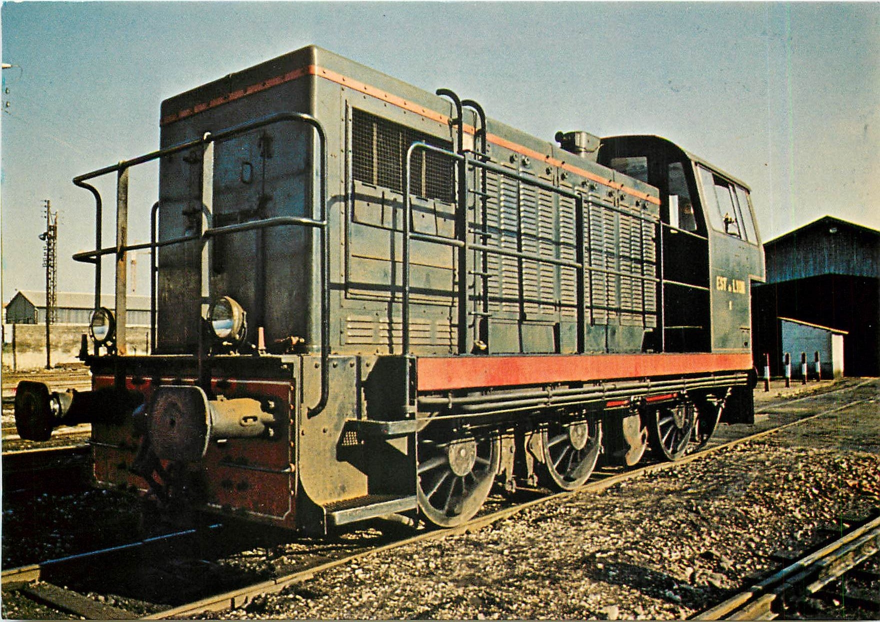CPM L'Est de Lyon locotracteur diesel hydraulique Batignolles Chatillon