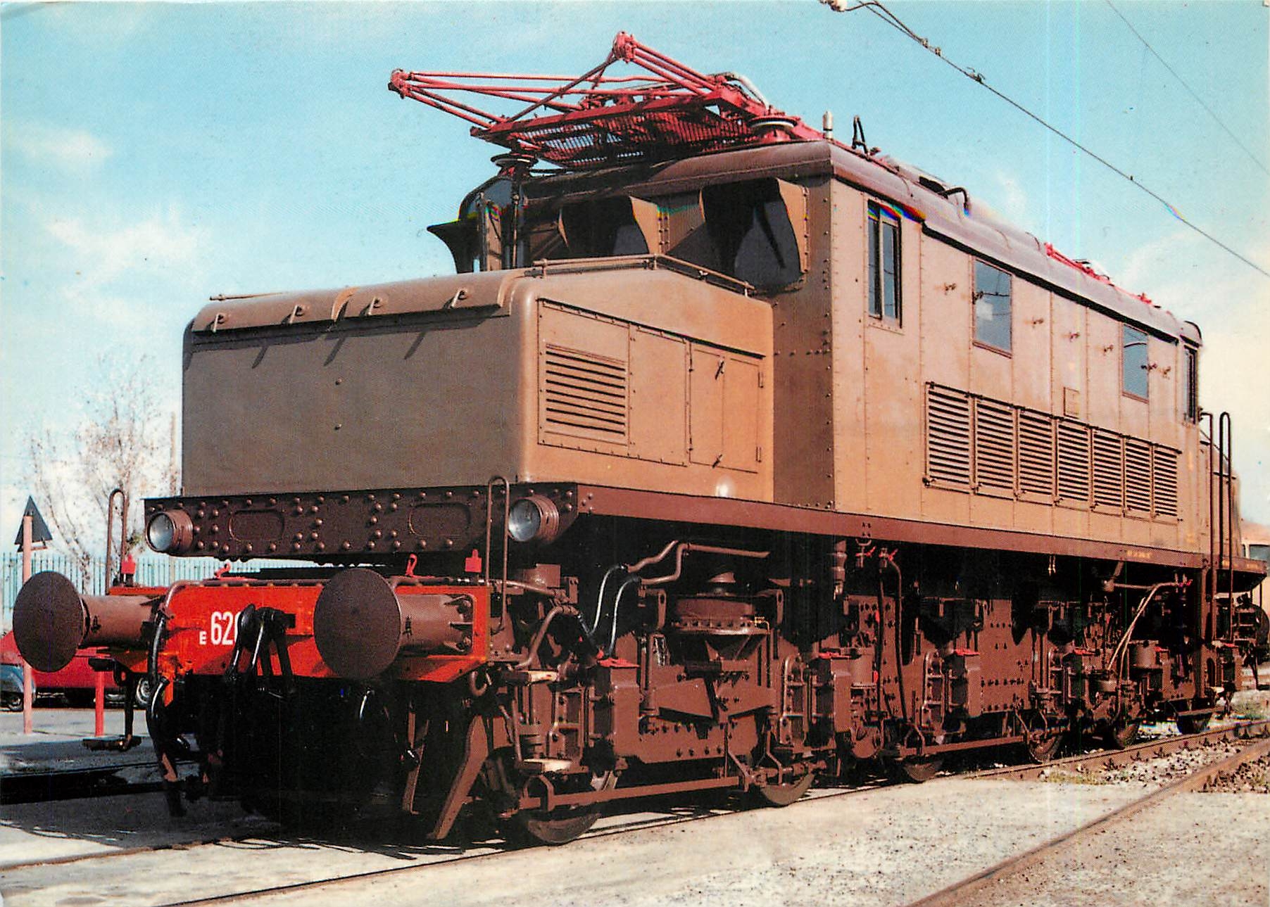 CPM Locomotiva elettrica Paola giugno