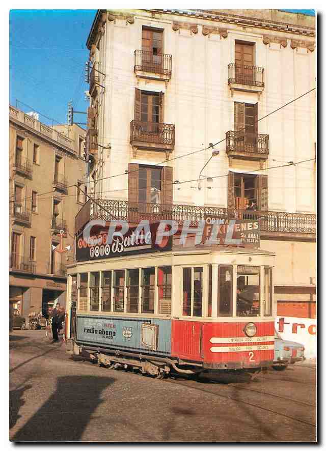 CPM Tramways d'Europe Mataro Espagne