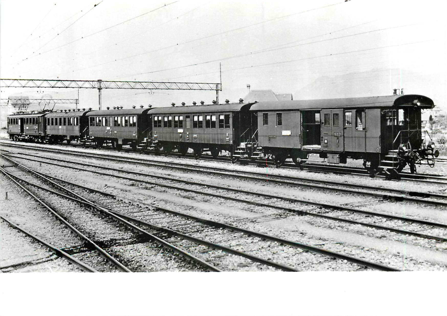 CPM SBB CFF le début des trains navette 