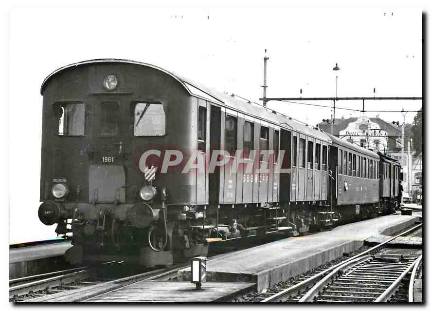 CPM Train navette d'ancienne construction avec voiture de commande