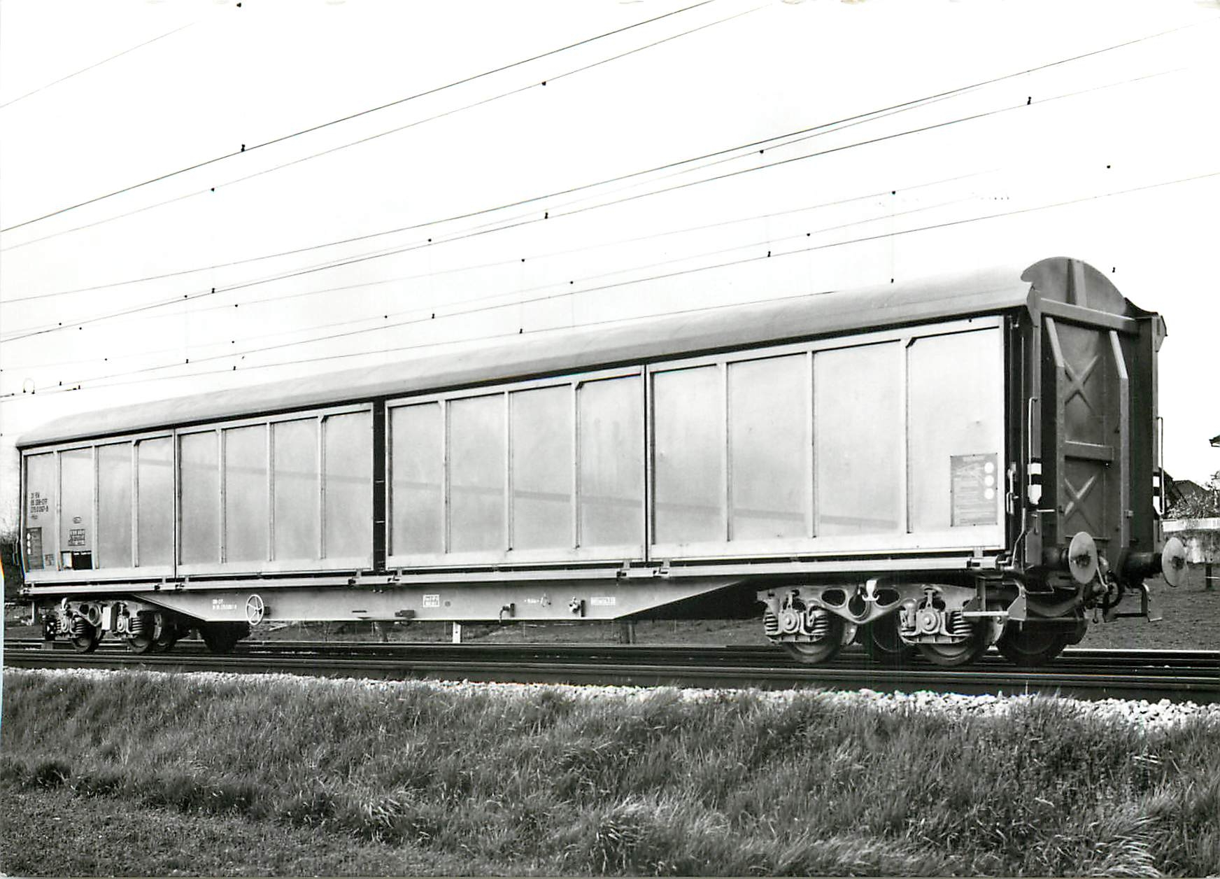 CPM Wagon à parois coulissantes