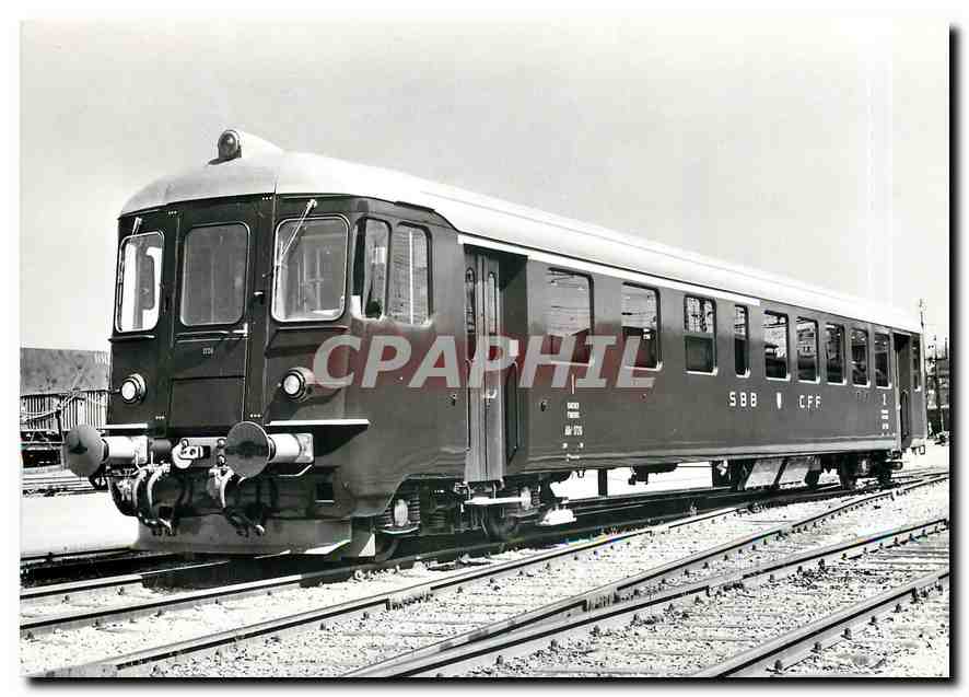 CPM SBB CFF voiture de commande