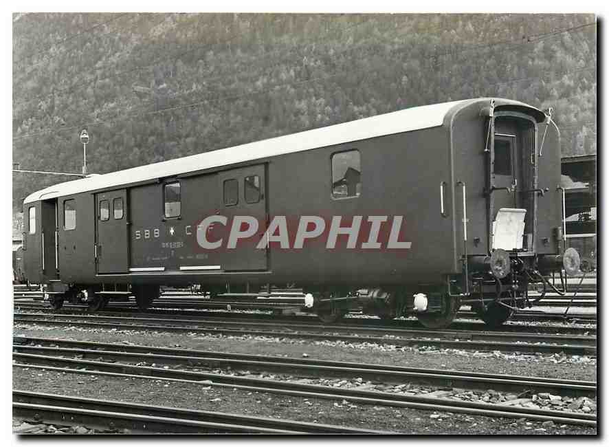 CPM Fourgon léger en acier CFF D