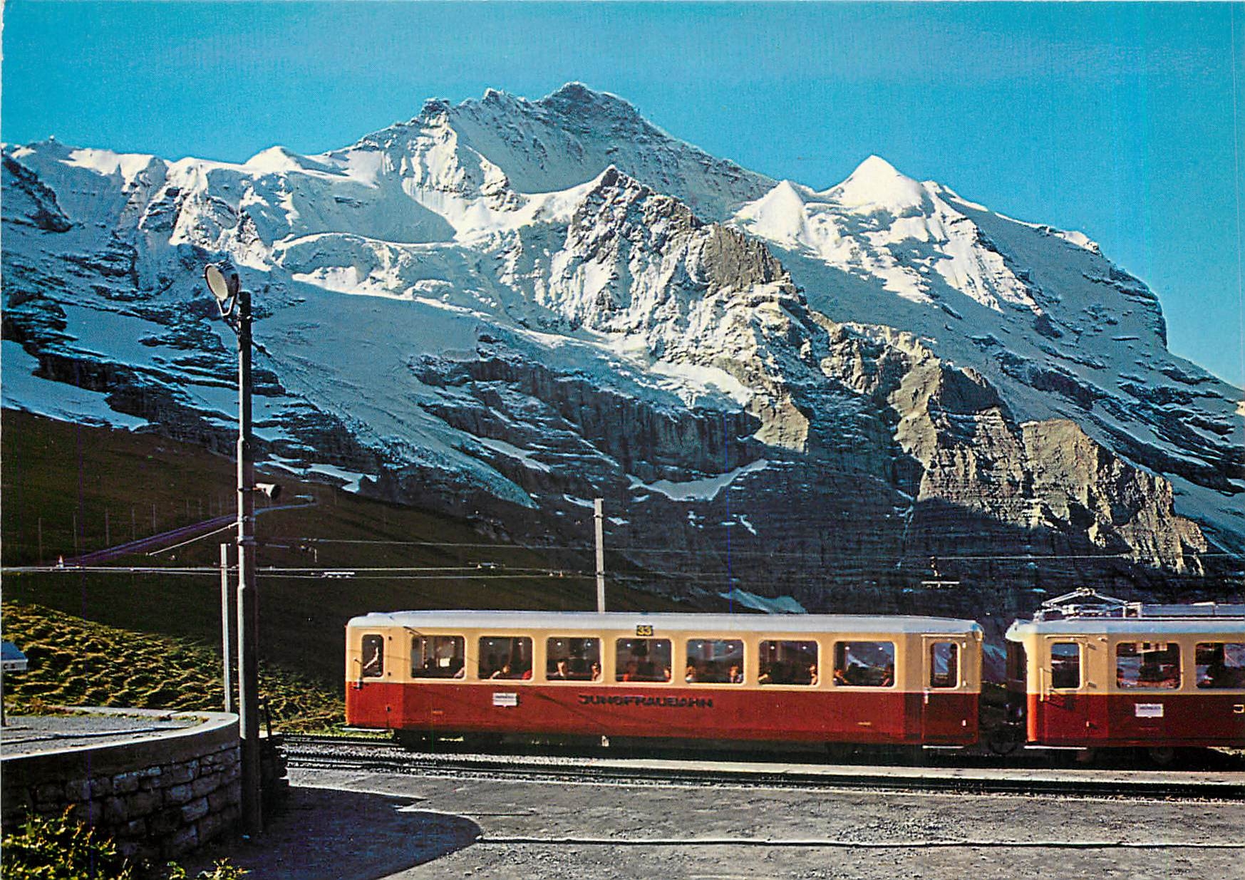CPM Kleine Scheldegg Jungfraubahn mit Jungfrau