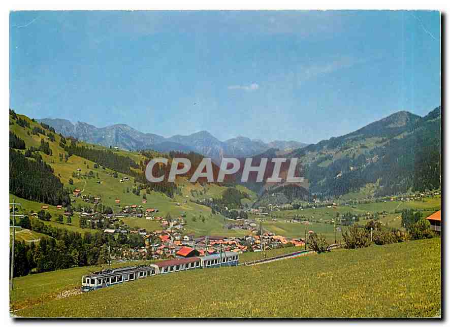 CPM Zweisimmen mit Stockhornkette und M O Bahn