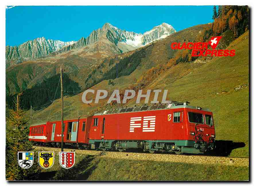 CPM Furka Oberalp Bahn Rhatische Bahn