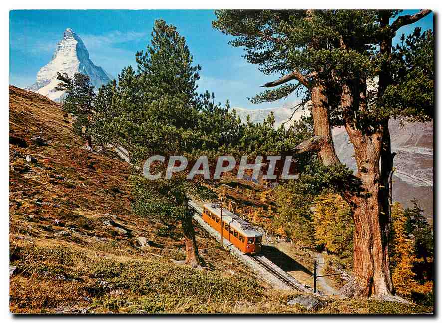 CPM Région de Zermatt sur le chemin Gornergrat
