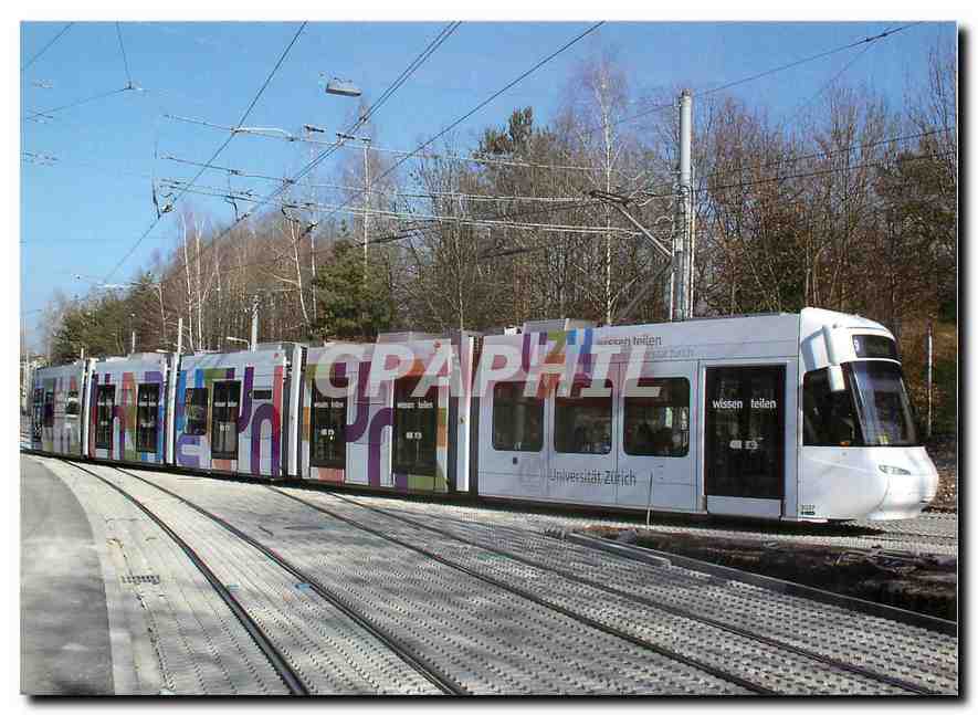 CPM Das universistats tram Cobra Sondertram der VBZ
