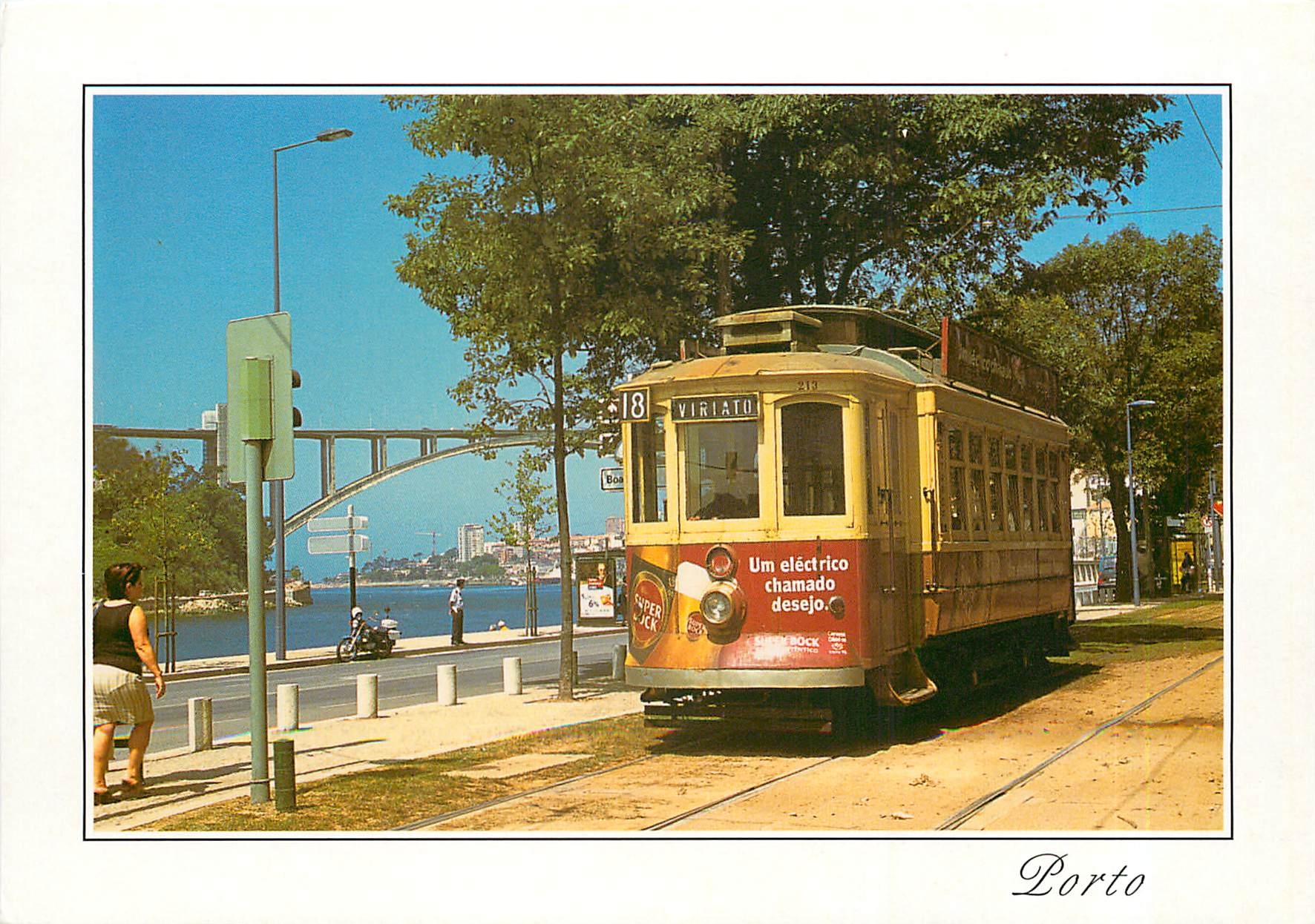 CPM Porto Portugal tramway typique