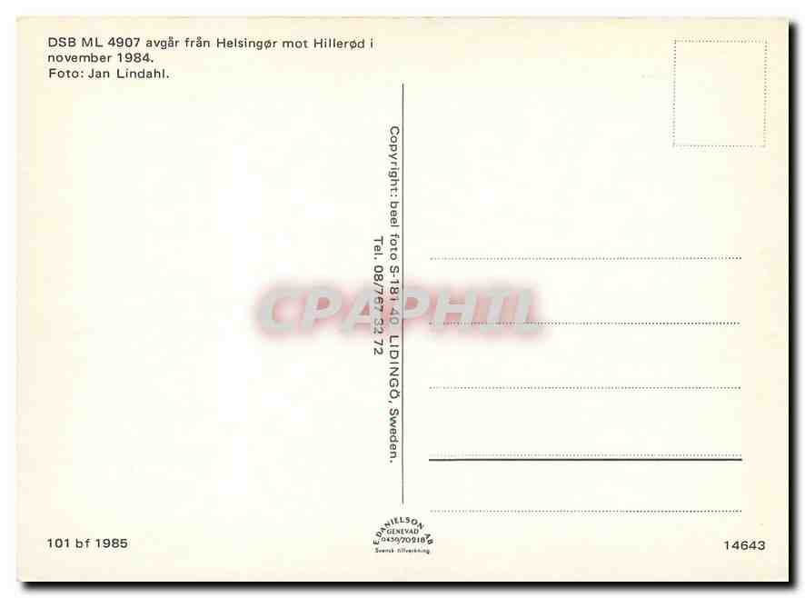 CPM Avgar fran Helsingor mot Hillerod  — Verso
