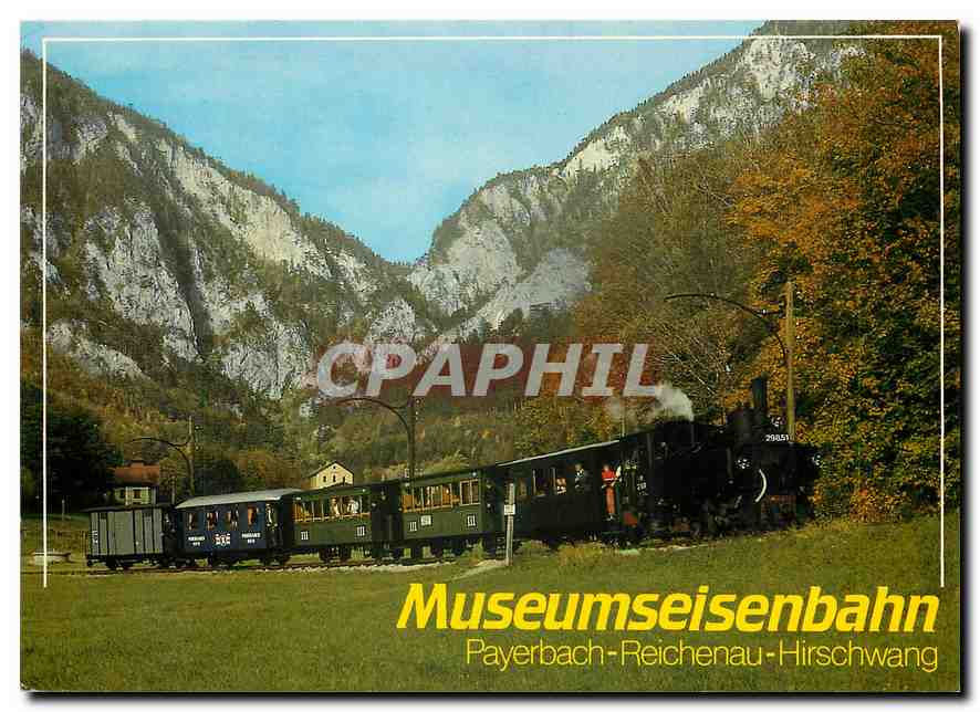 CPM Museumseisenbahnzug mit Dampflok 