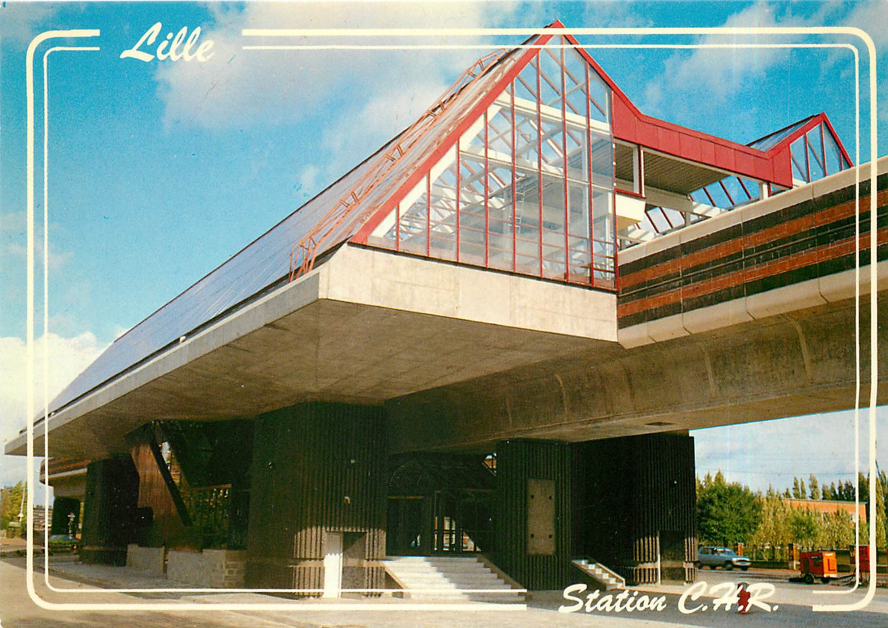CPM Station CHR du métro de Lille