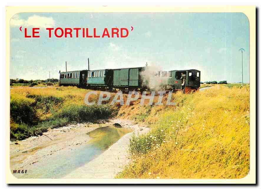 CPM Petit train touristique et folklorique le Tortillard