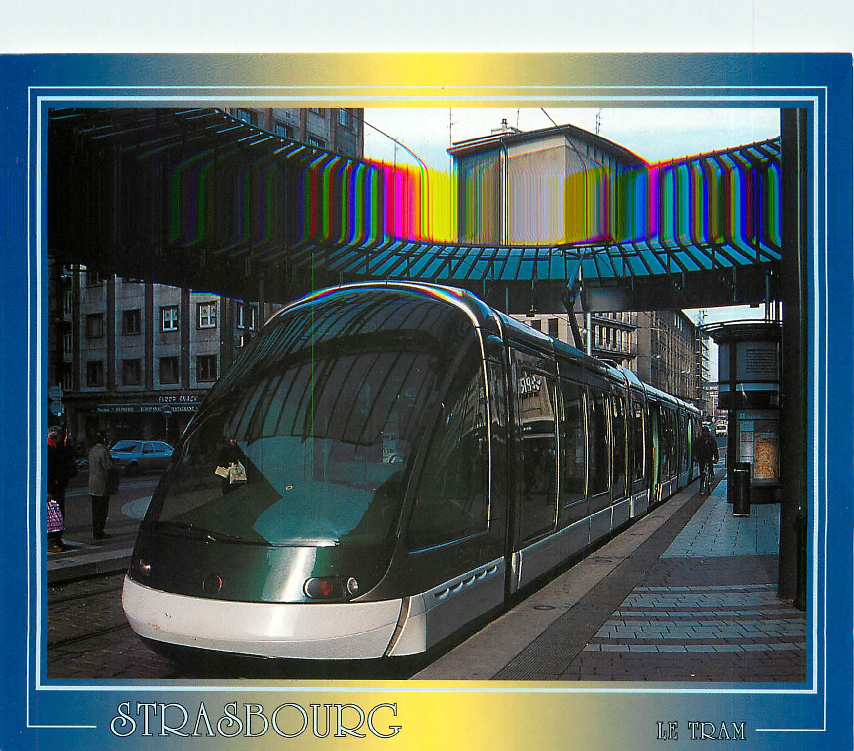 CPM Strasbourg Alsace le tram