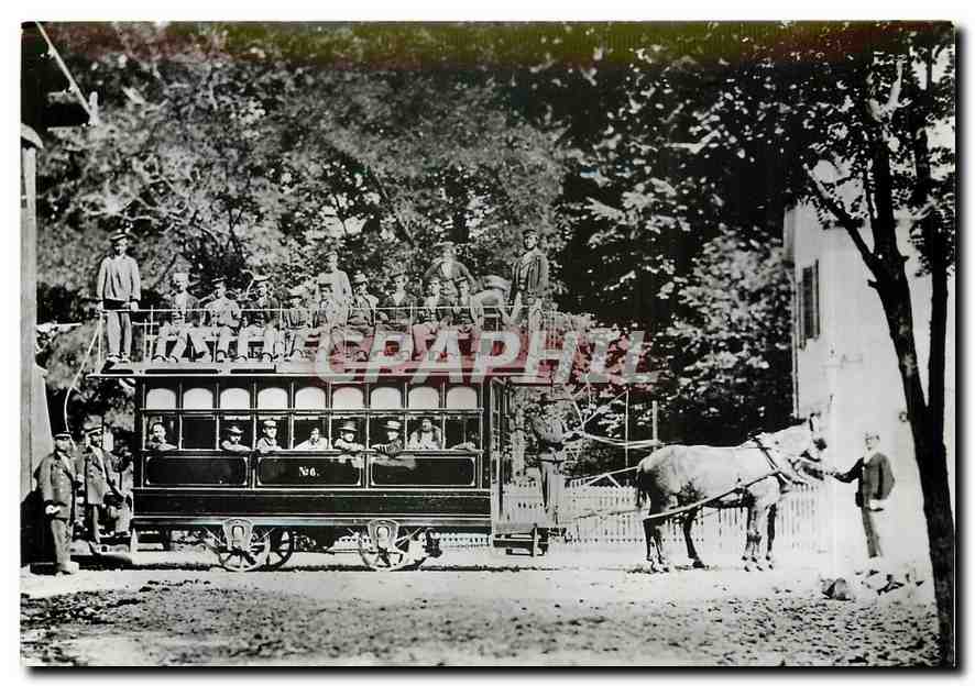 CPM Erster Pferdebahnwagen 