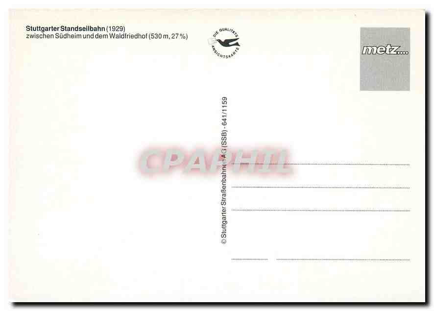 CPM Swischen Sudheim und dem Waldfriedhof — Verso