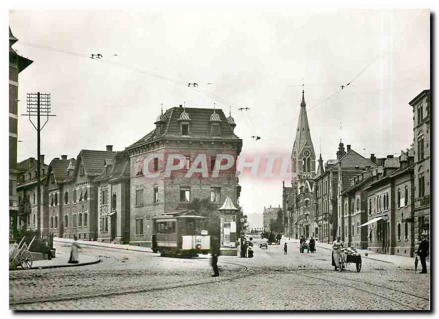 CPM Stuttgart Ostendplatz obere LandhausstraBe juni 1907