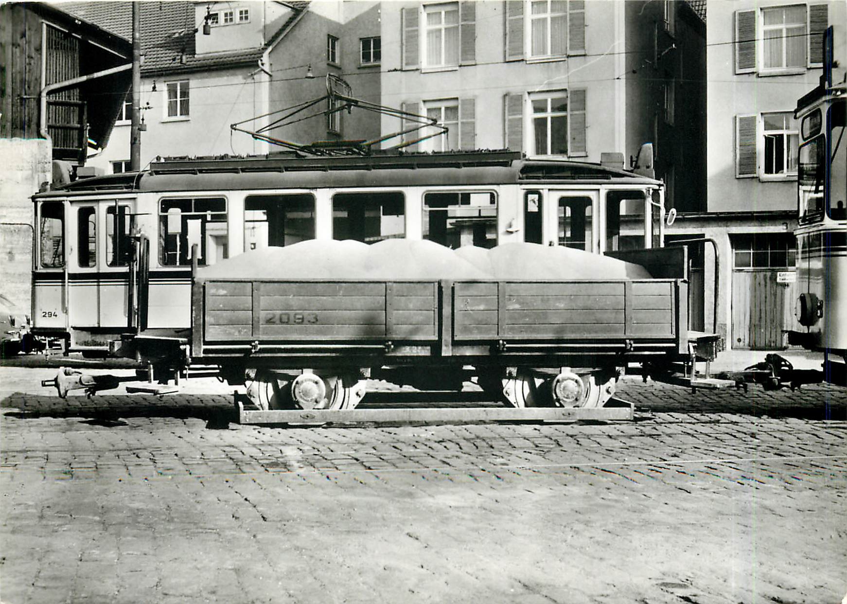 CPM Bremssand transportwagen der stuttgarter Strabenbahnen AG