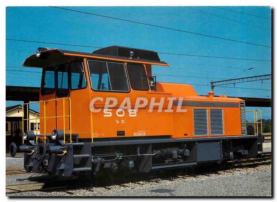 CPM Schweizerische Sudostbahn dieseelektrishe traktor