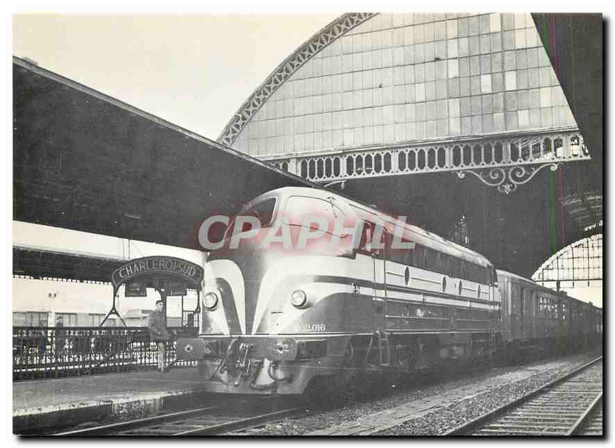 CPM SNCB Charleroi Sud locomotive diesel électrique