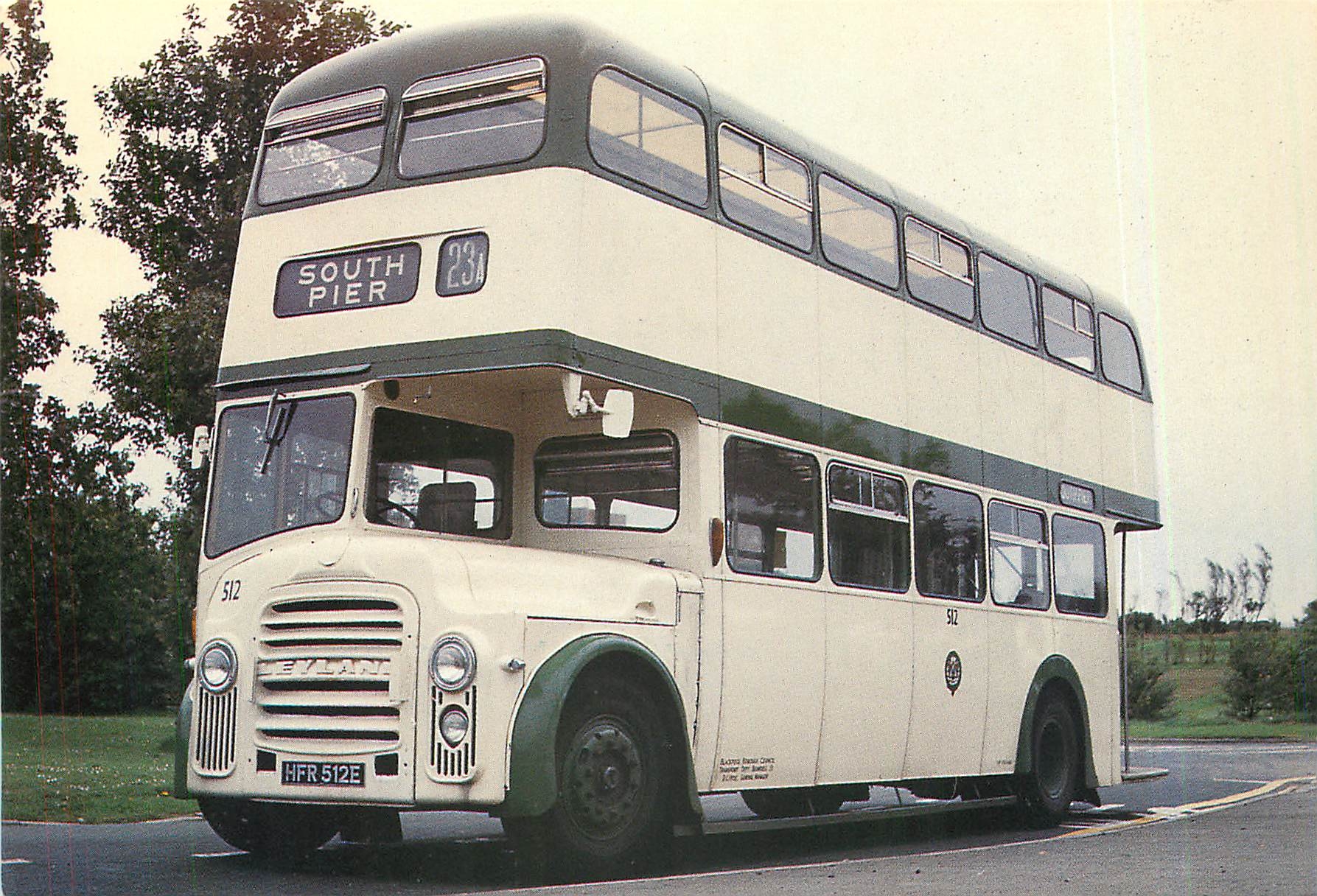 CPM One of blackpool transport's Leyland Buses
