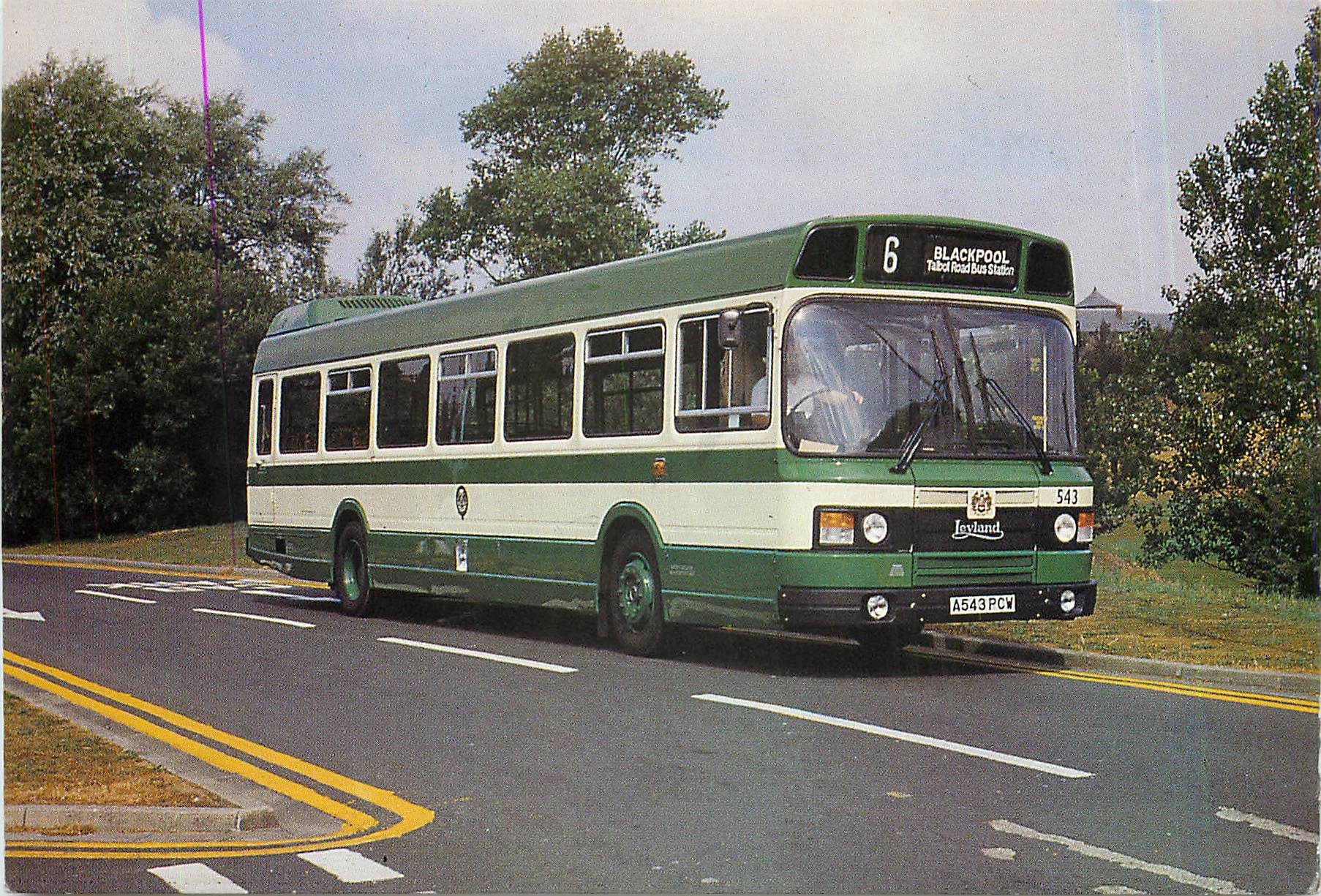CPM Leyland  national blackpool's first four leyland nationals