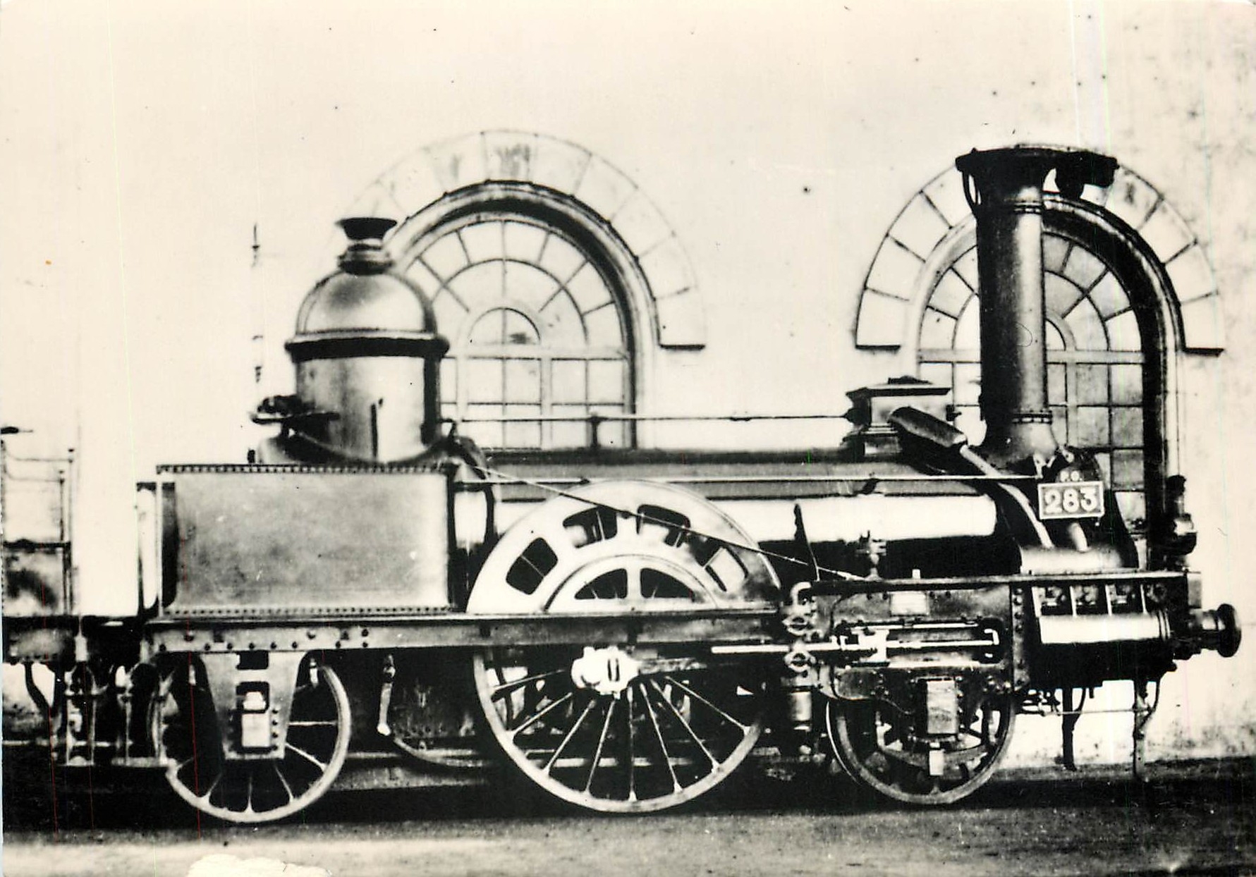 CPM Museon Di Rodo Uzes  locomotive Le sirocco