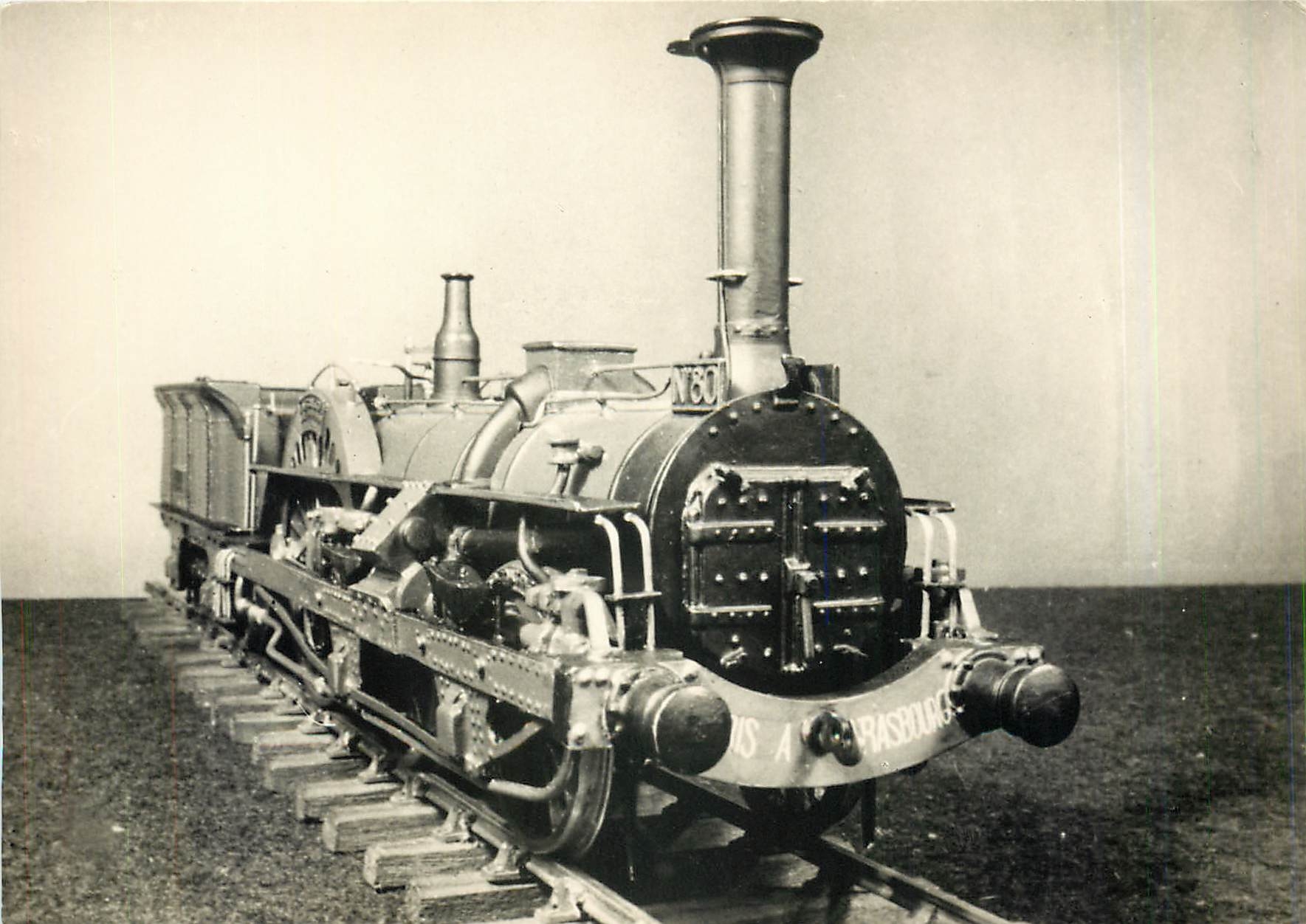 CPM Locomotive Crampton de l'Est nommée le Continent