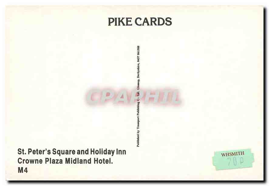CPM St Peter's Square and Holliday Inn  — Verso