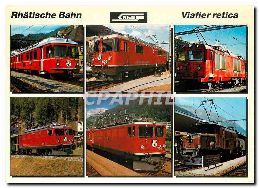 CPM Zwelkraft lokomotive Rhatische Bahn