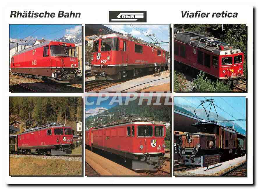 CPM Zwelkraft lokomotive Rhatische Bahn