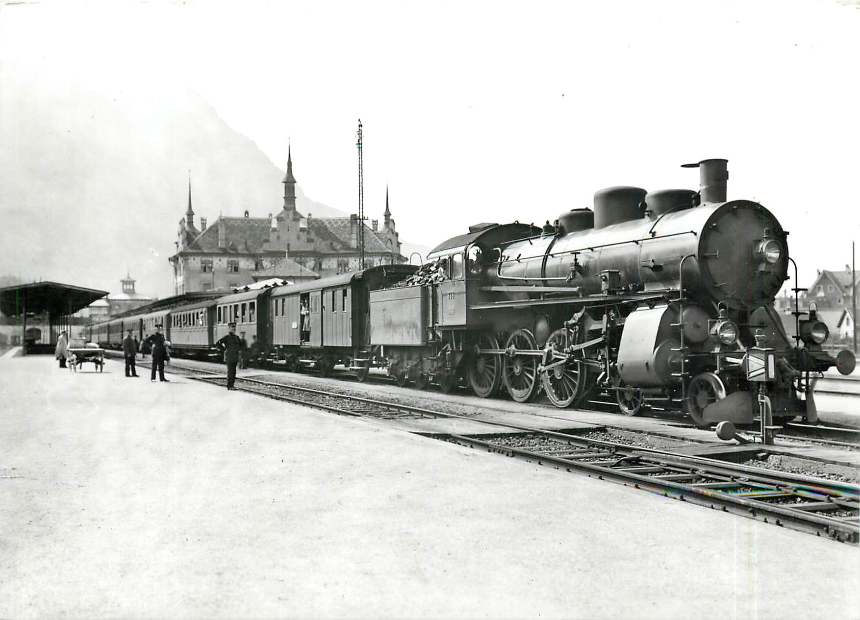 CPM Gotthard Schnellzug bel Goldau