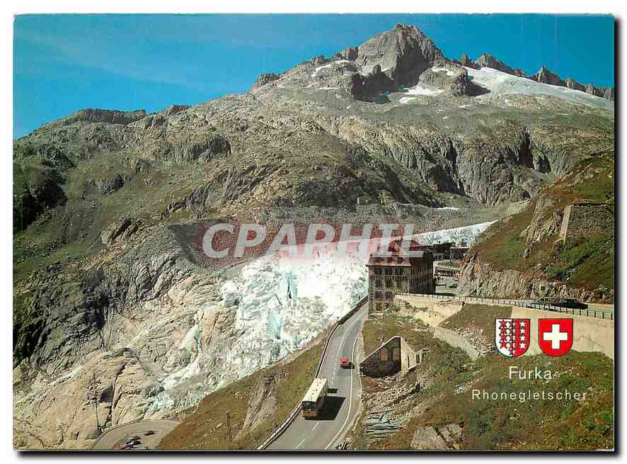 CPM Furka Belvédère glacier du Rhome