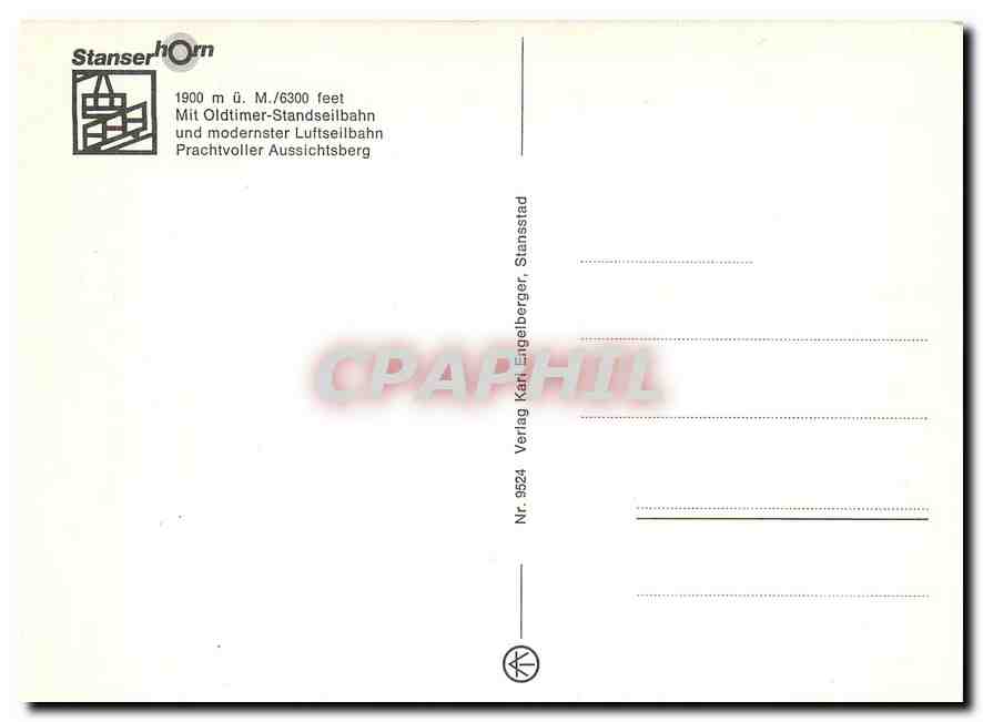 CPM Mit oldtimer Standseilbahn und modernster luftsellbahn — Verso