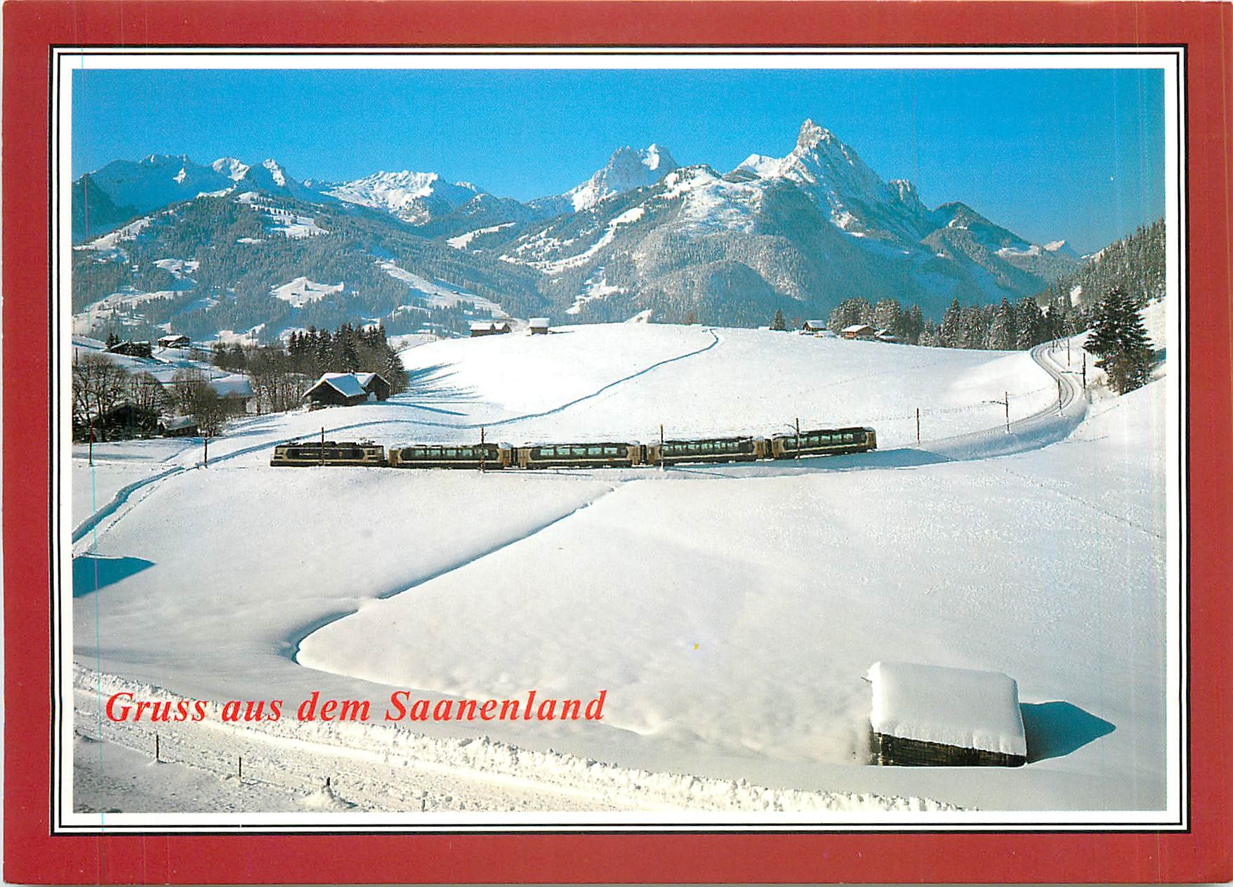CPM Gruss aus dem Saanenland