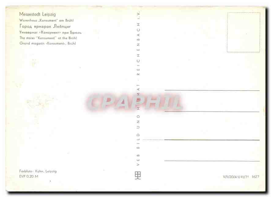 CPM Messestadt Leipzig — Verso