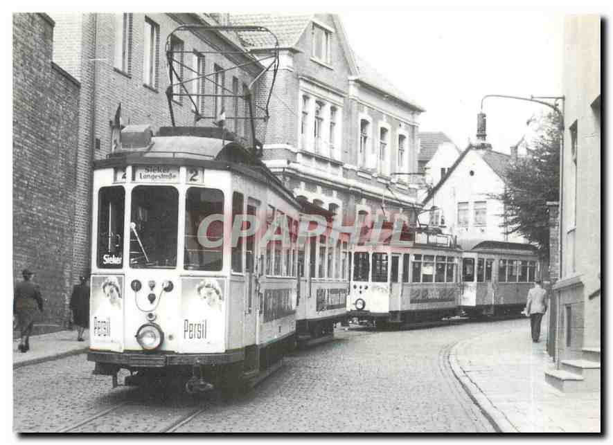 CPM Bielefeld Strabenbahnzuge der Linie