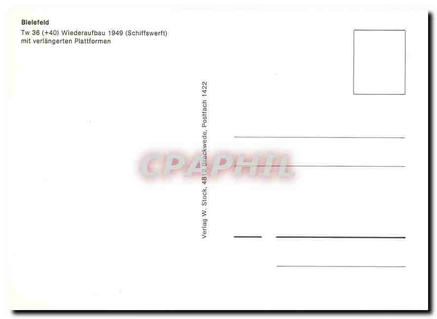 CPM Bielefeld Wiederaufbau mit verlangerten plattformen — Verso