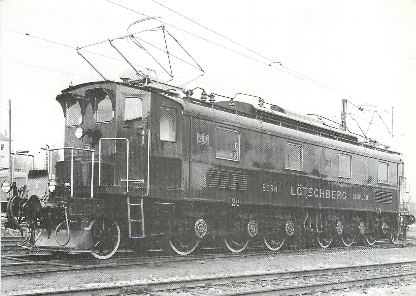 CPM Bern Loschberg Simplon Bahn