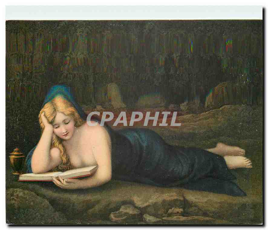 CPA Femme nue erotique Madgalene Corregio Roayl Gallery London