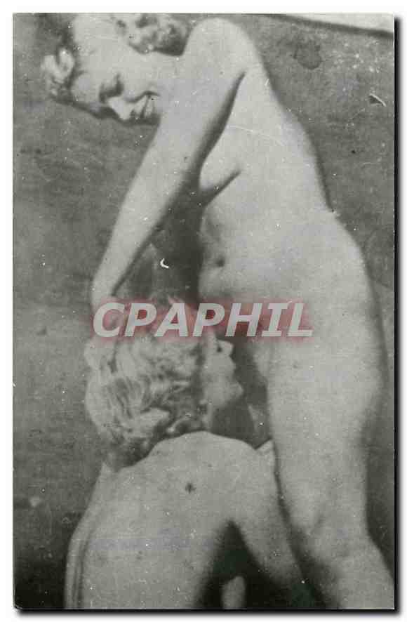 CPA Femme nue erotique Porno