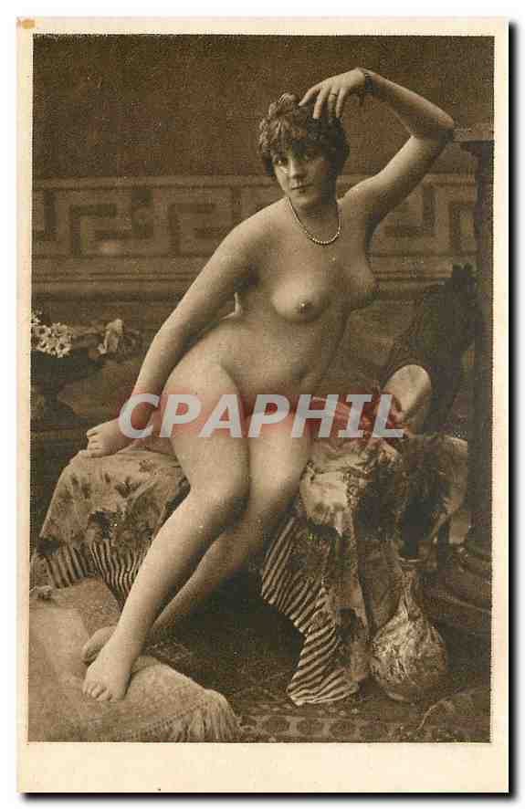 Nue assise — pose classique — éditeur I.G.W.1