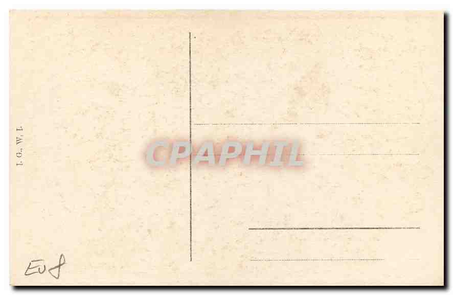 Nue assise — pose classique — éditeur I.G.W.1 — Verso