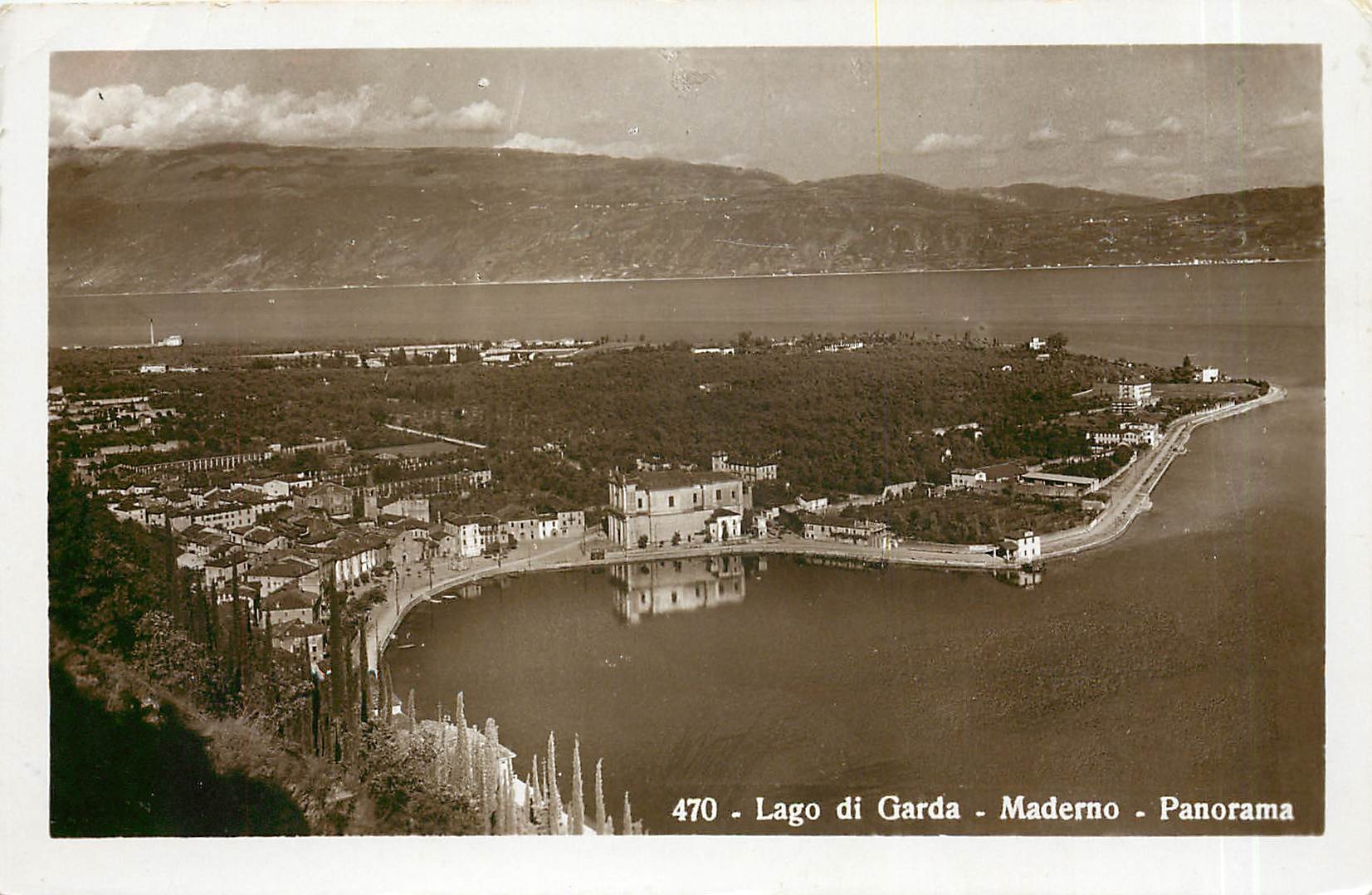 CPM Lago di Garda Maderno Panorama 