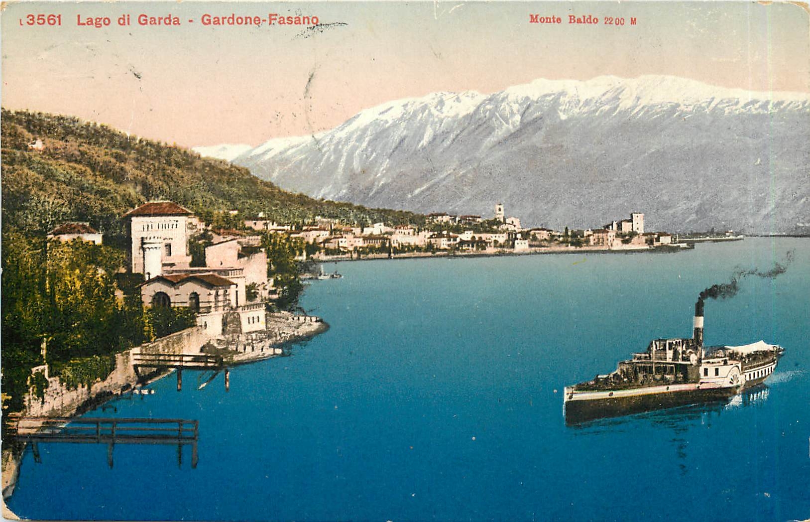 CPM Lago di Garda Gardone Fasano 