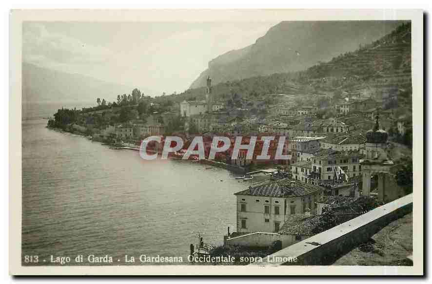 CPM Lago di Garda La Gardesana Occidentale sopra Limone 