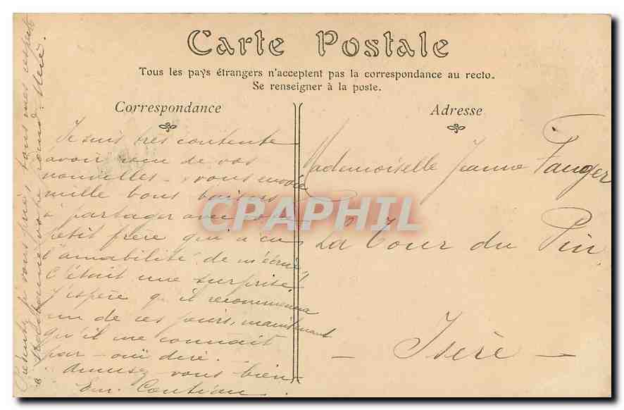 Paris Nouveau — Les Femmes Conductrices — Mme Charnier sur son siège — Phot. 2277 — Rückseite